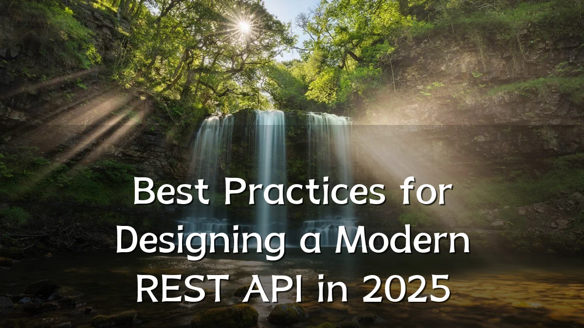 Best Practices for Designing a Modern REST API in 2025