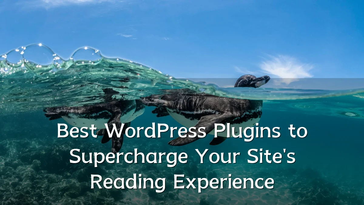 Best WordPress Plugins to Supercharge Your Site's Reading Experience