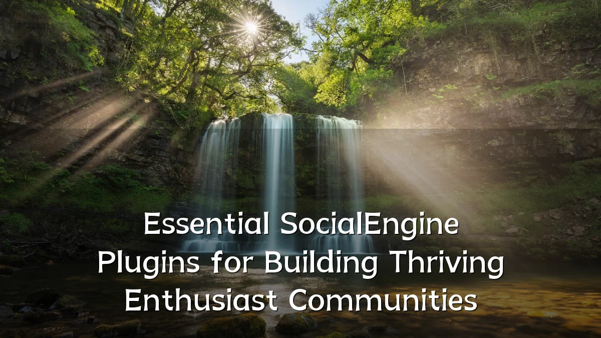 Essential SocialEngine Plugins for Building Thriving Enthusiast Communities