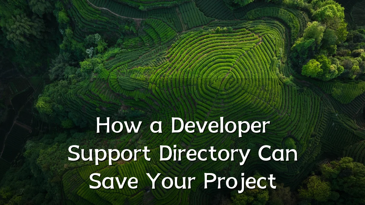 How a Developer Support Directory Can Save Your Project