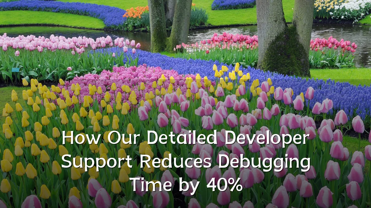 How Our Detailed Developer Support Reduces Debugging Time by 40%