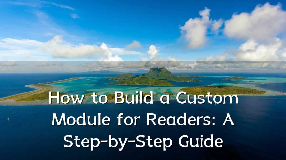 How to Build a Custom Module for Readers: A Step-by-Step Guide