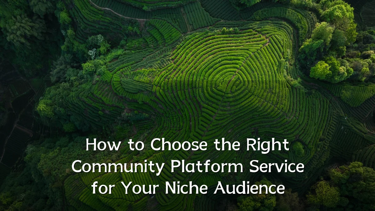 How to Choose the Right Community Platform Service for Your Niche Audience