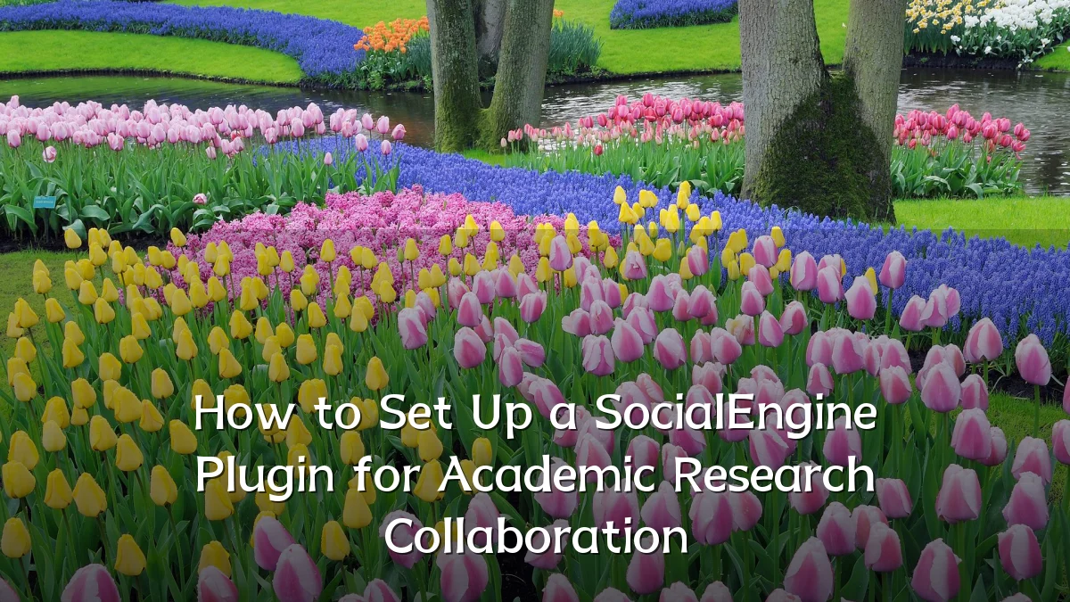 How to Set Up a SocialEngine Plugin for Academic Research Collaboration