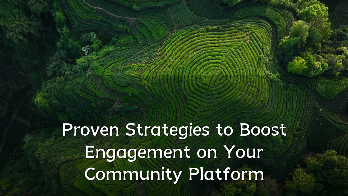 Proven Strategies to Boost Engagement on Your Community Platform