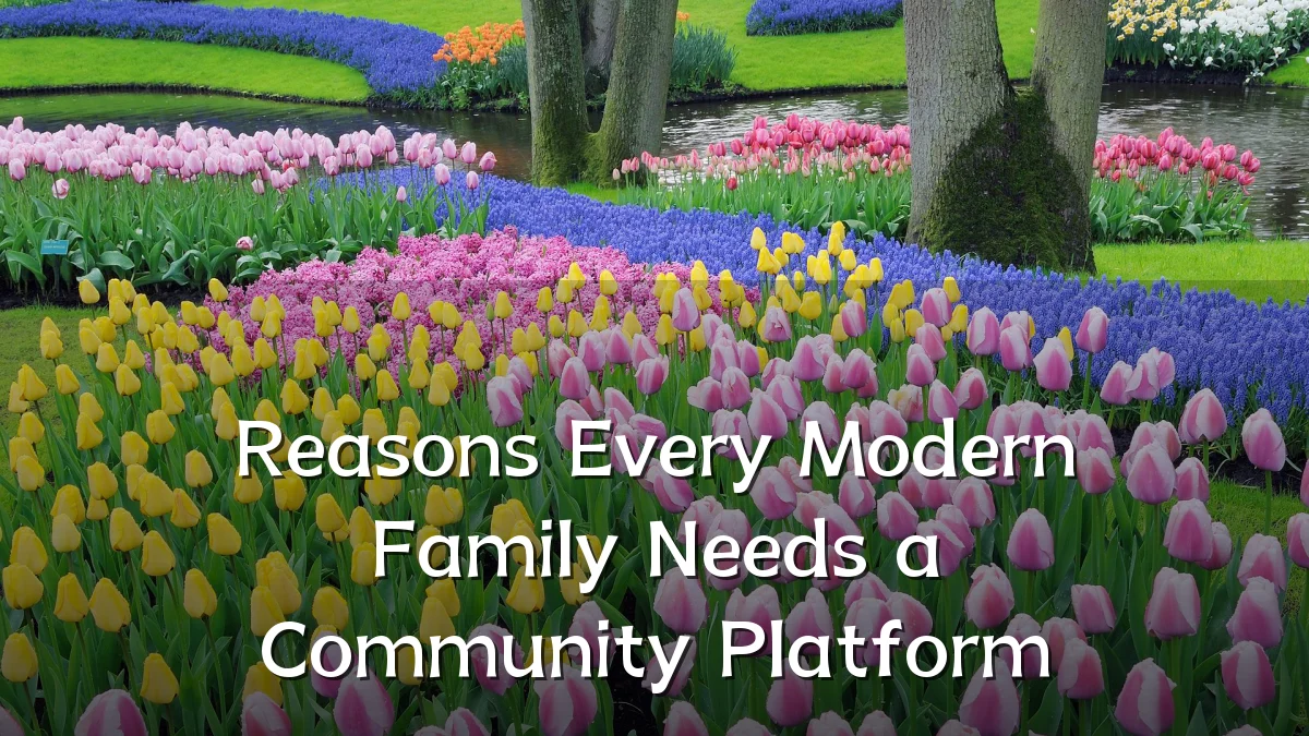 Reasons Every Modern Family Needs a Community Platform