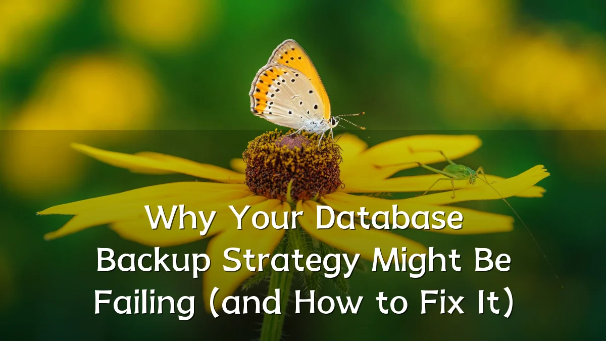 Why Your Database Backup Strategy Might Be Failing (and How to Fix It)