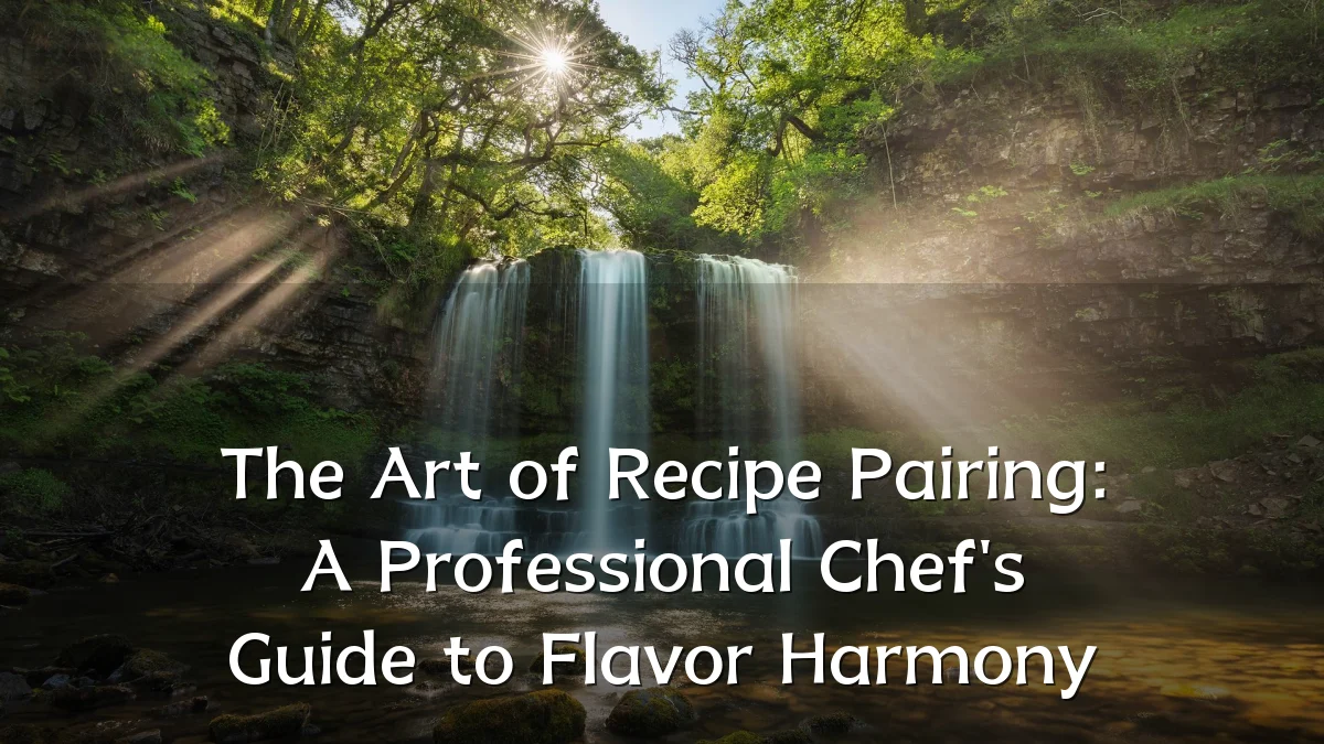 The Art of Recipe Pairing: A Professional Chef's Guide to Flavor Harmony