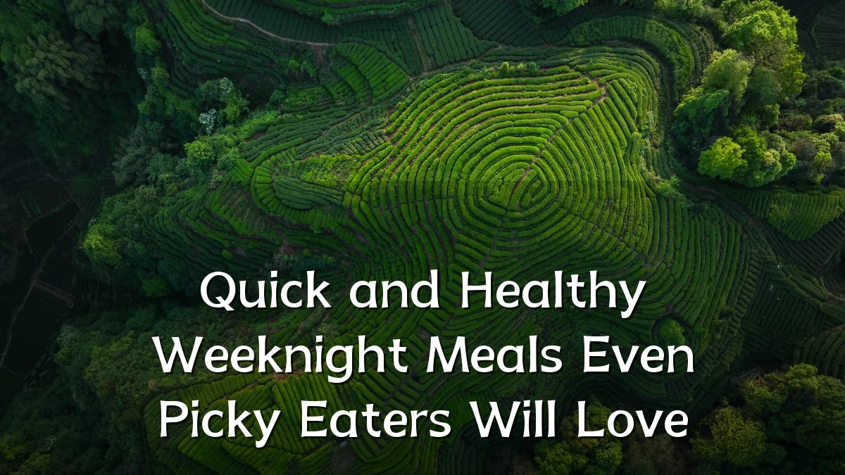 Quick and Healthy Weeknight Meals Even Picky Eaters Will Love